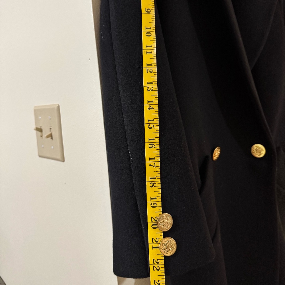 100% Wool Full Length Coat XXL (timeless & good quality) - Picture 4 of 7